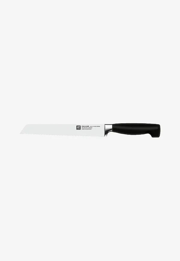Svart ZWILLING-brödkniv i fin modell.