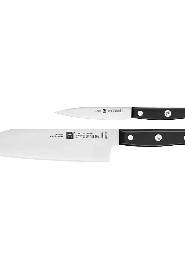 Klassisk knivset i silverfärgade från ZWILLING.