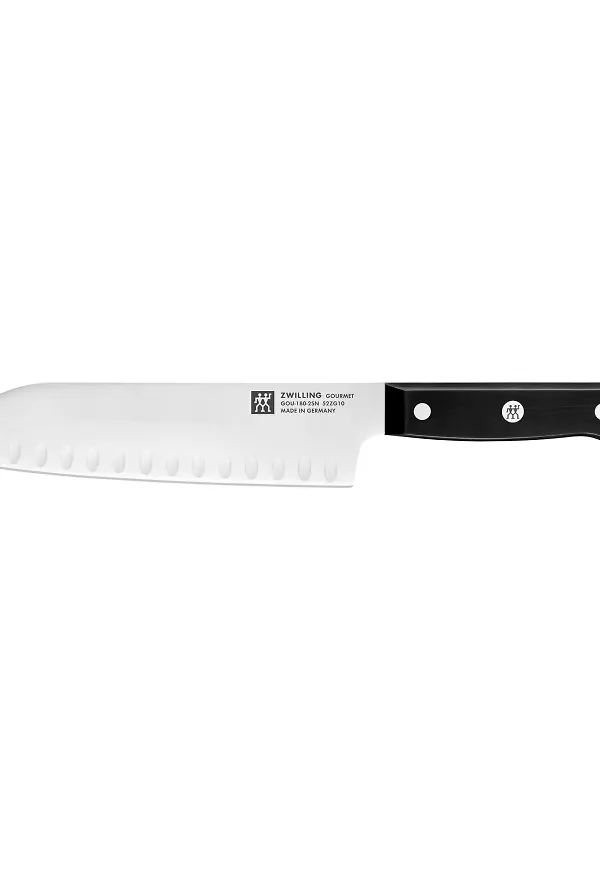 Supersnygg santokukniv i silverfärgade från ZWILLING.