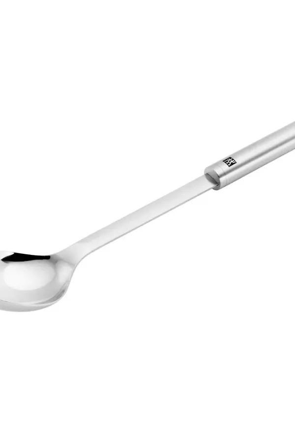 Silverfärgad ZWILLING-bestick i moderiktig modell.