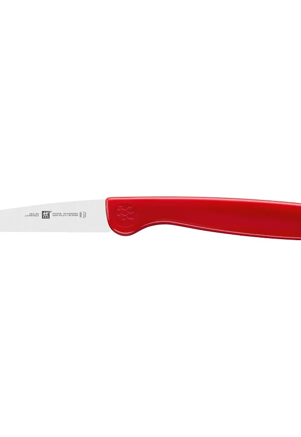 Stilriktig grönsakskniv i rött från ZWILLING.